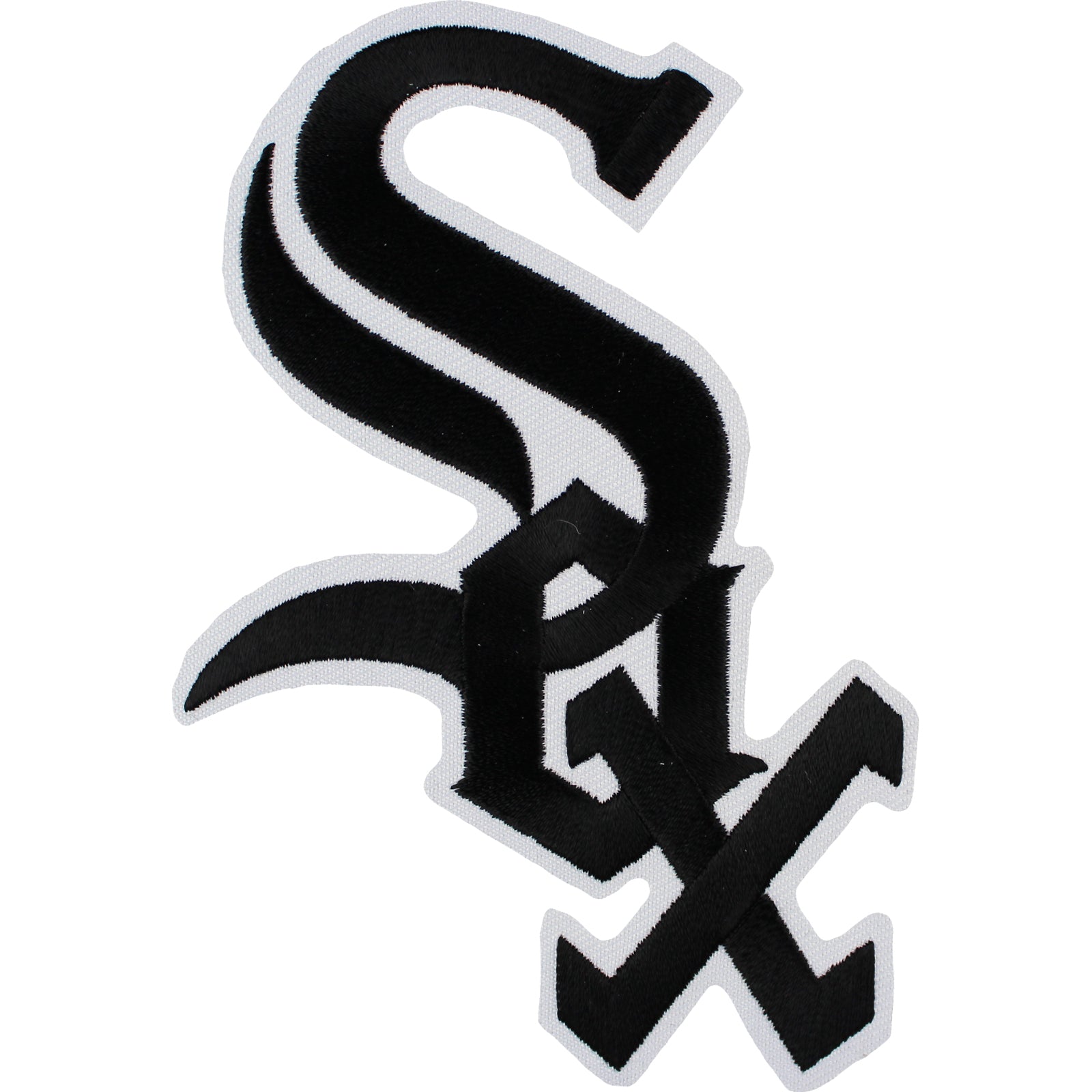 Chicago White Sox Stitches Youth Team Logo Jersey - Black