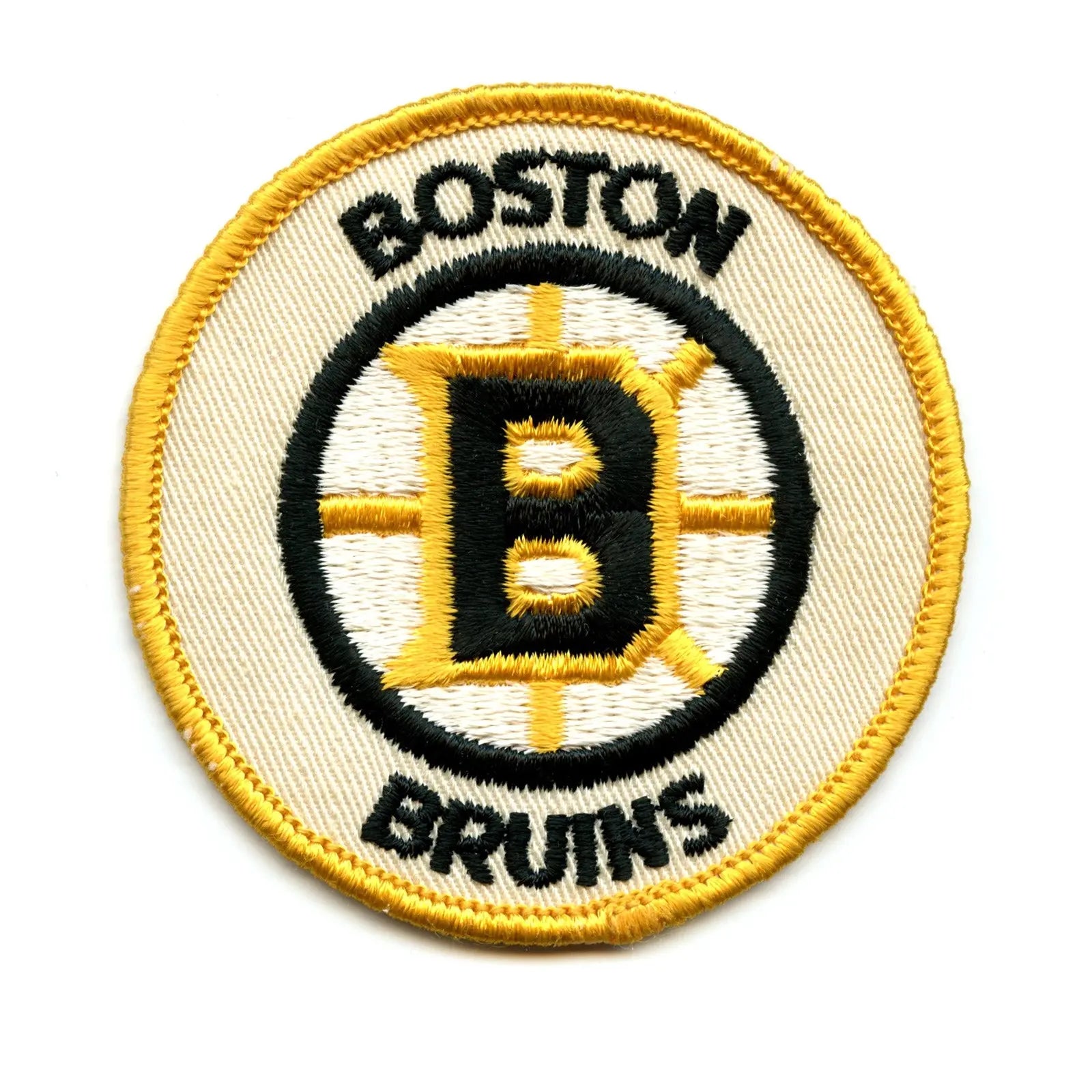 1970'S Boston Bruins NHL Hockey Vintage Round Team Logo Patch
