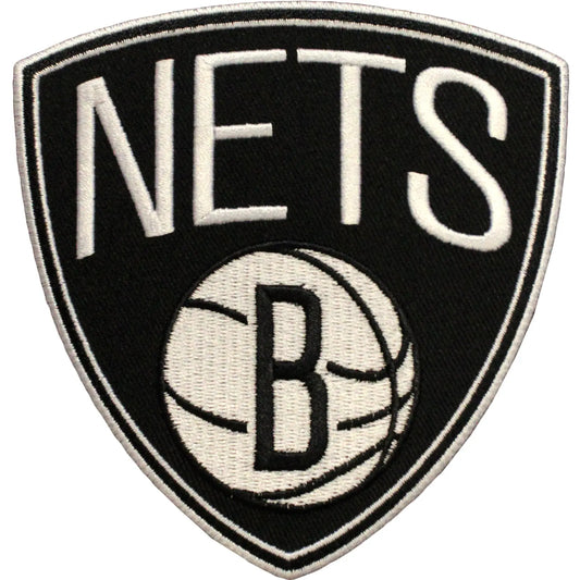 Brooklyn Nets Large Sticker Iron On NBA Patch 