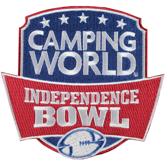 Camping World Independence Bowl Game Jersey Patch North Carolina State Vs. Vanderbilt 2016 