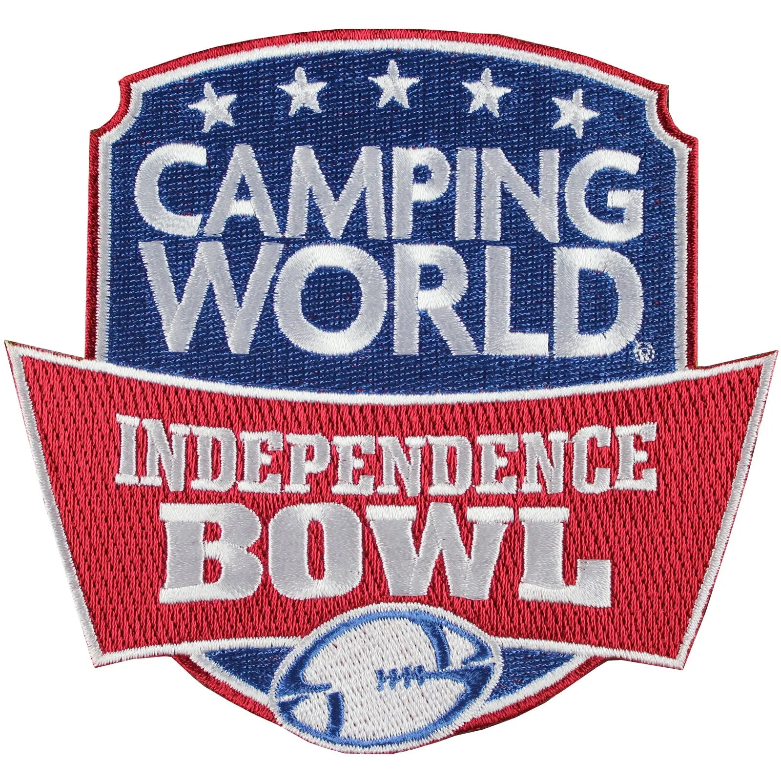 Camping World Independence Bowl Game Jersey Patch North Carolina State Vs. Vanderbilt 2016