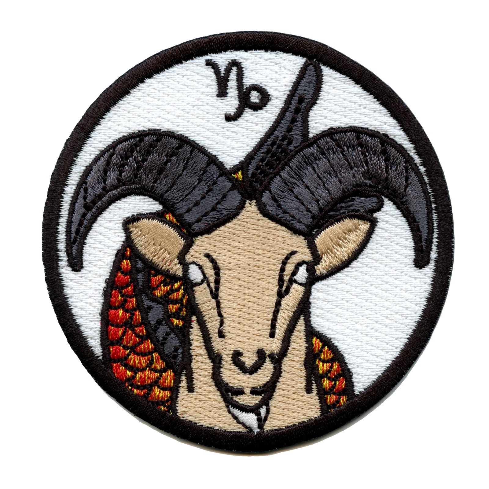 Capricorn Zodiac Sign Iron On Patch