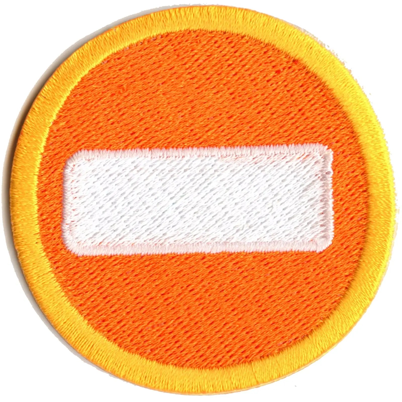 Subtraction Merit Badge Embroidered Iron-on Patch