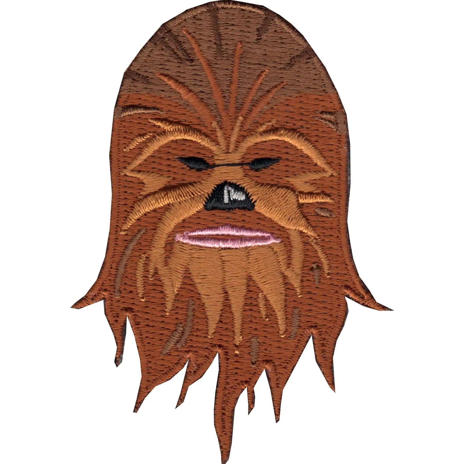 Star Wars Chewbacca Chewie Head Iron On Patch