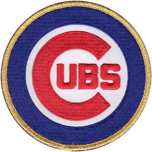 Chicago Cubs 2016 World Series Champions Ring Ceremony Gold Jersey Patch 