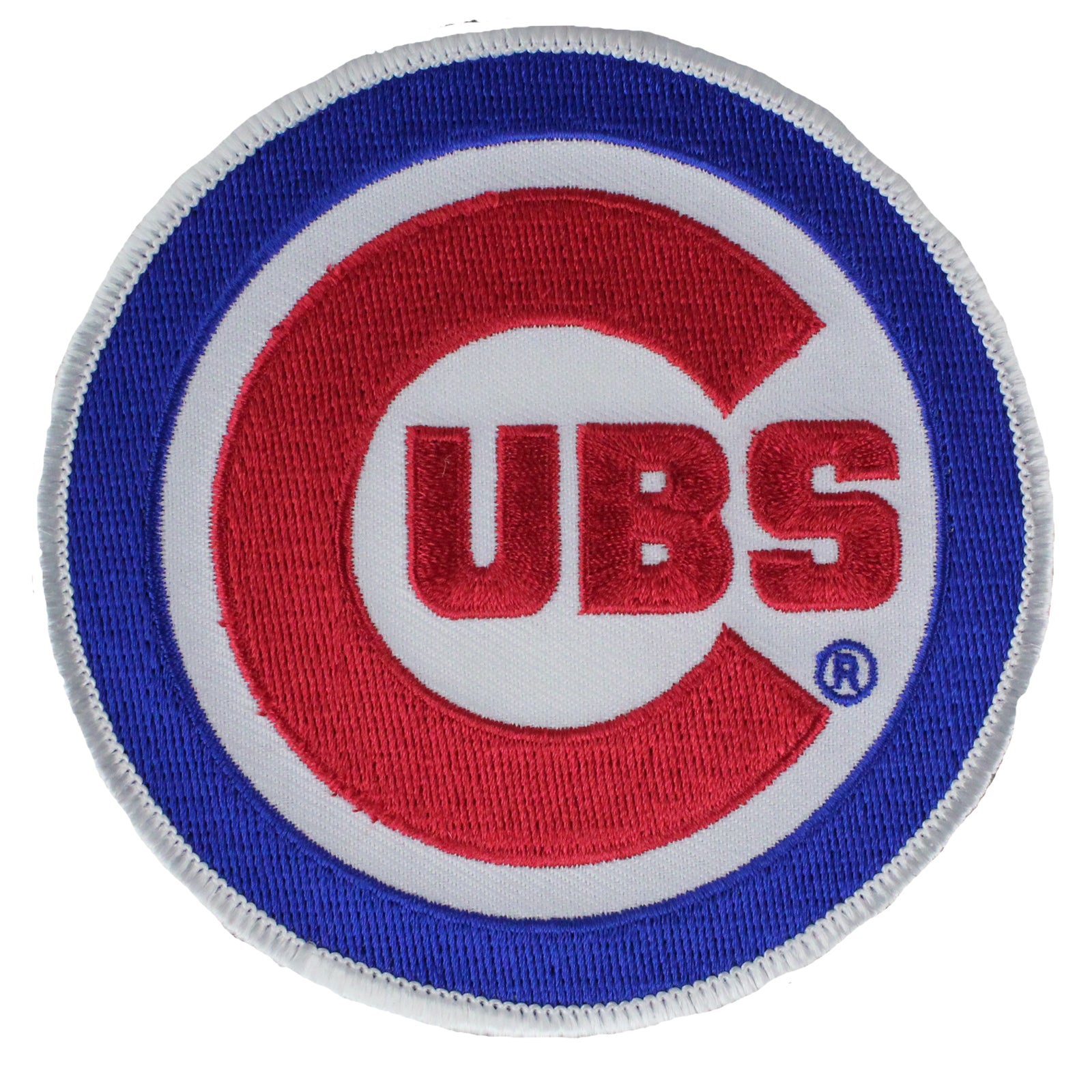 Chicago Cubs Alternate Logo Blue Border Decal 4 x 4 – Patch Collection