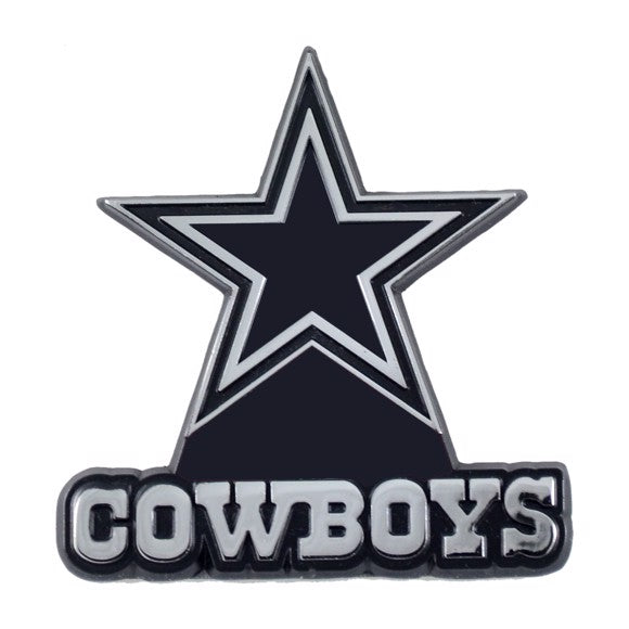 Dallas Cowboys Solid Metal Auto Emblem