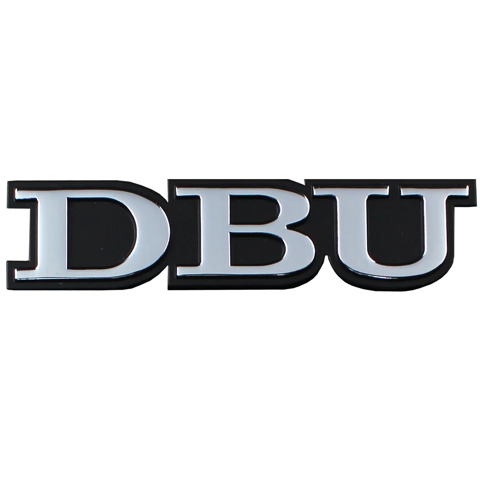 Dallas Baptist University Chrome Solid Metal Team Logo Auto Emblem