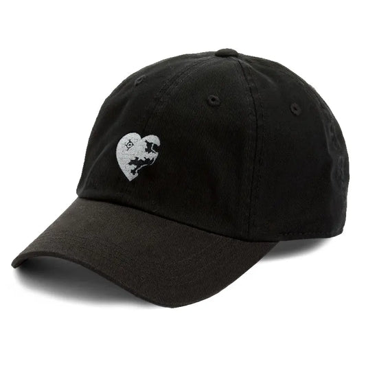 Death Heart Dad Hat Embroidered Curved Adjustable Baseball Cap 