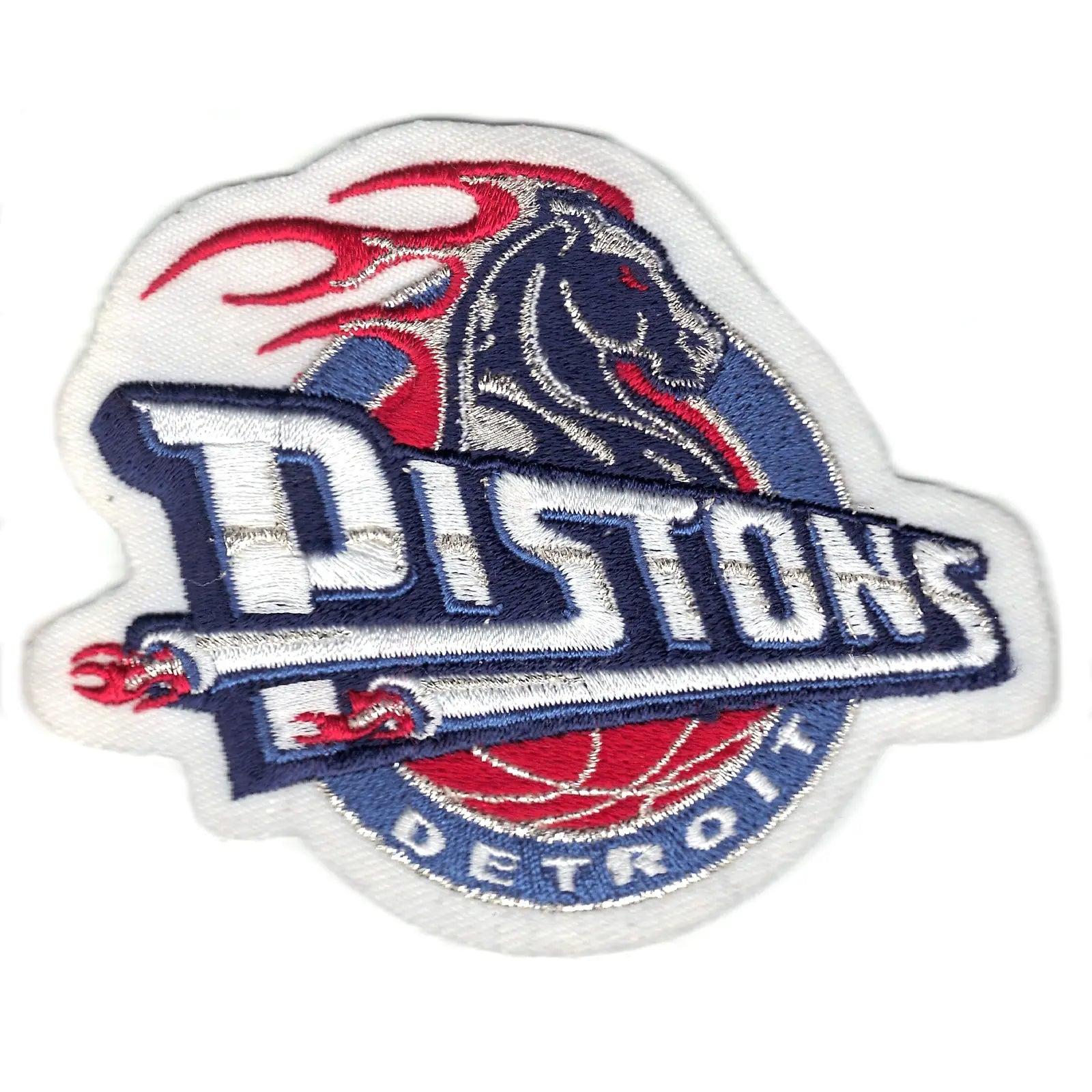 2001 Detroit Pistons Primary Logo Patch