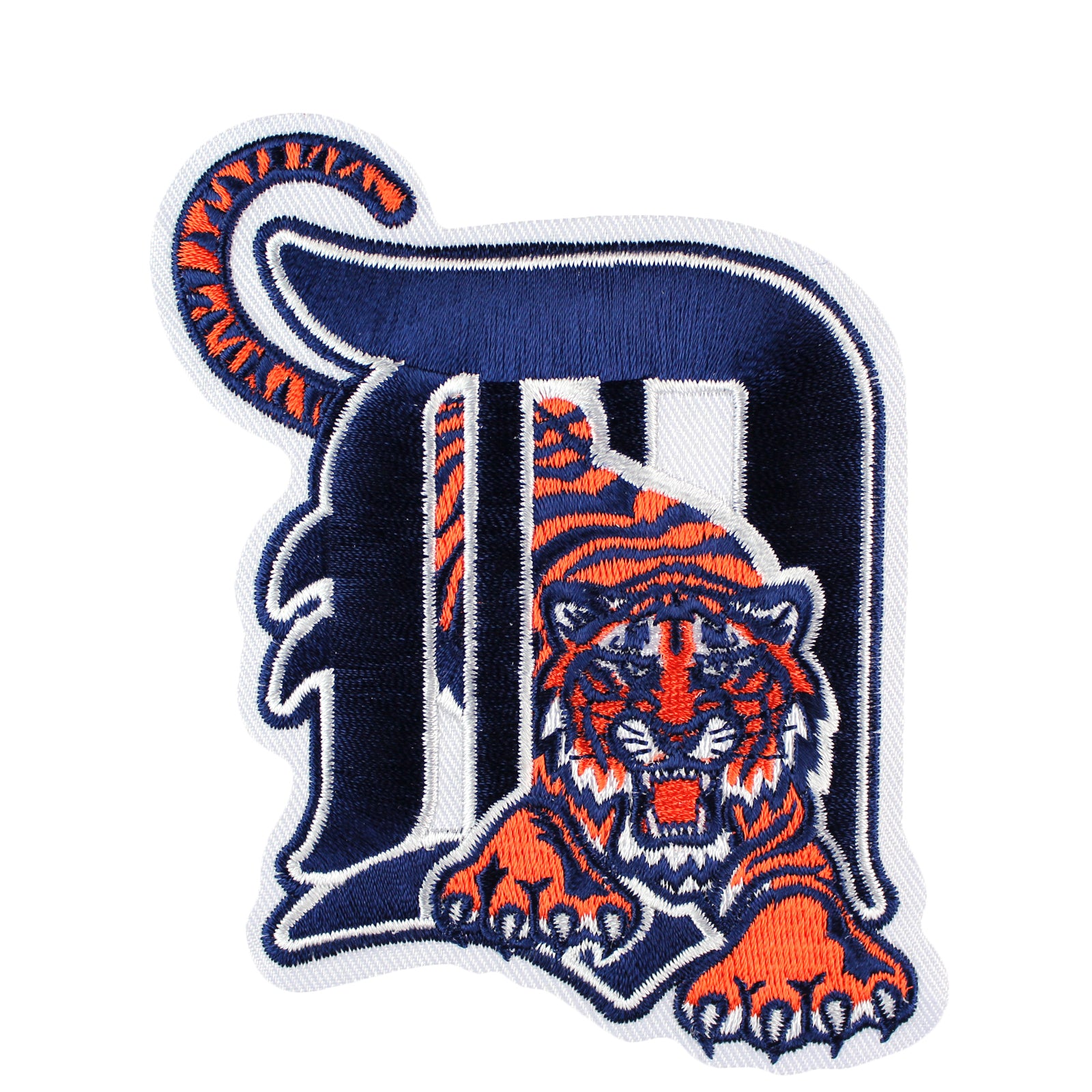 Detroit Tigers Old English D with Tiger Patch (2006-2015)
