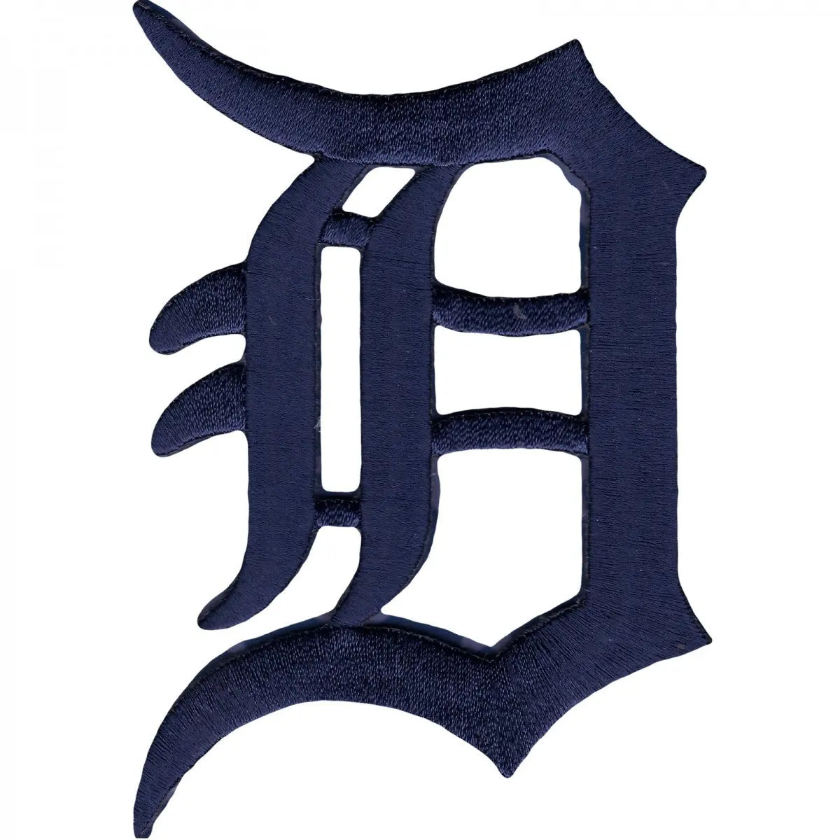 Detroit Tigers Letter Logo Patch - Navy