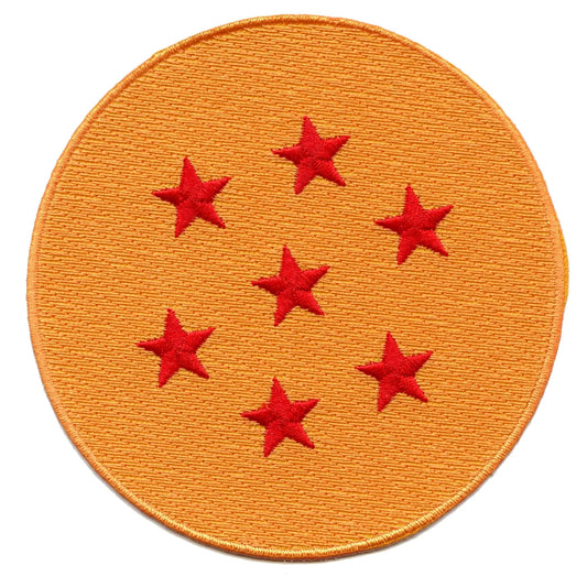 Dragon Ball Z Seven Star Dragonball Anime Embroidered Iron On Patch 