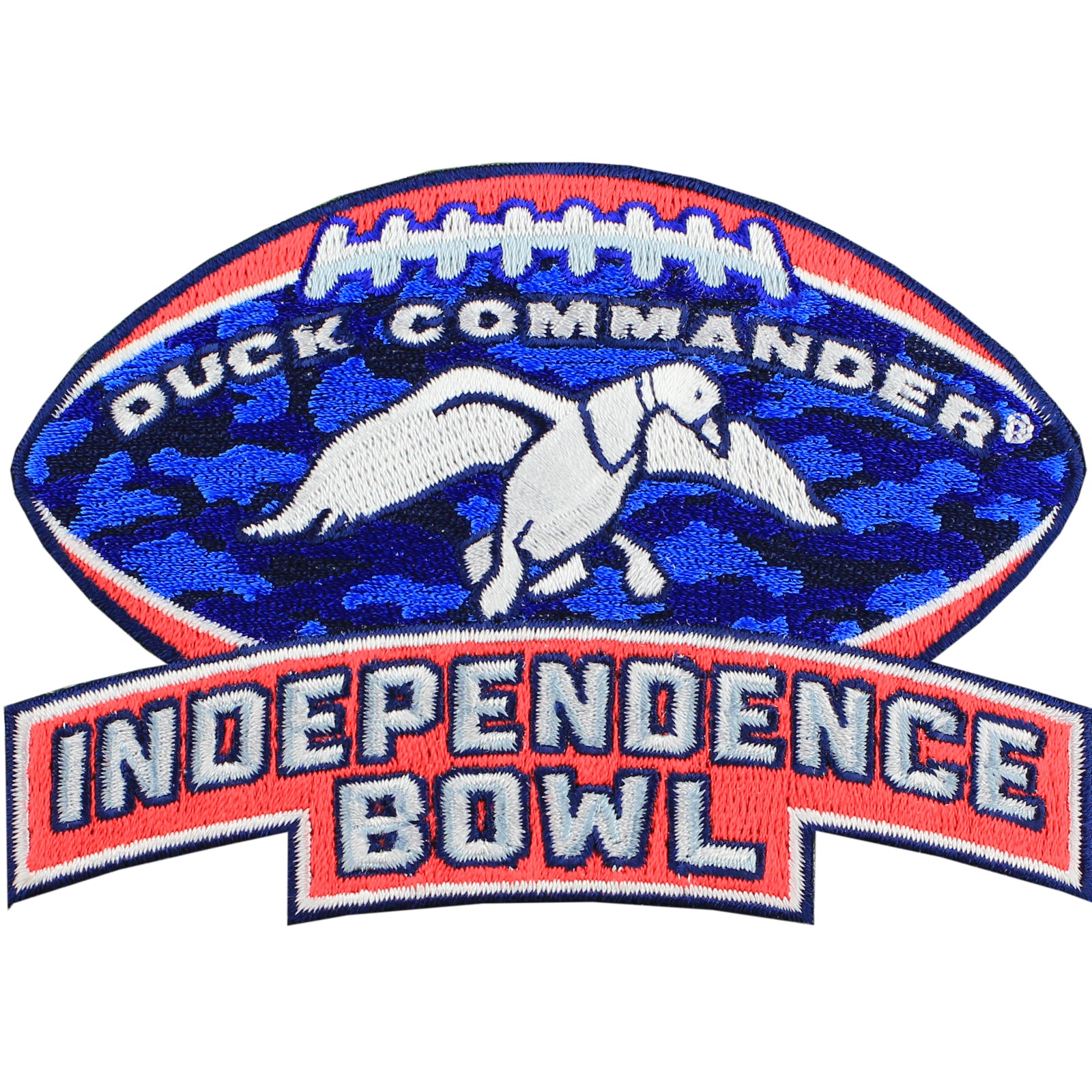 Duck Commander Independence Bowl Game Jersey Patch Miami vs South Carolina (2014)