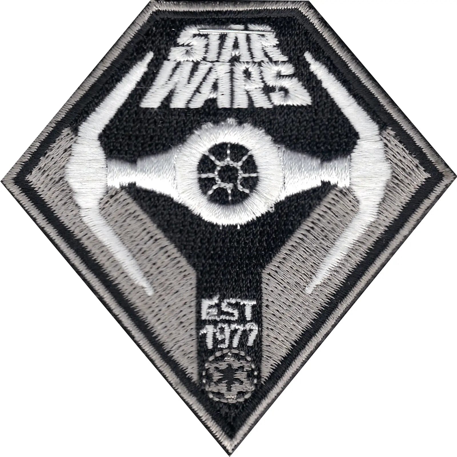 Star Wars Tie Interceptor 'Est 1977' Iron On Patch