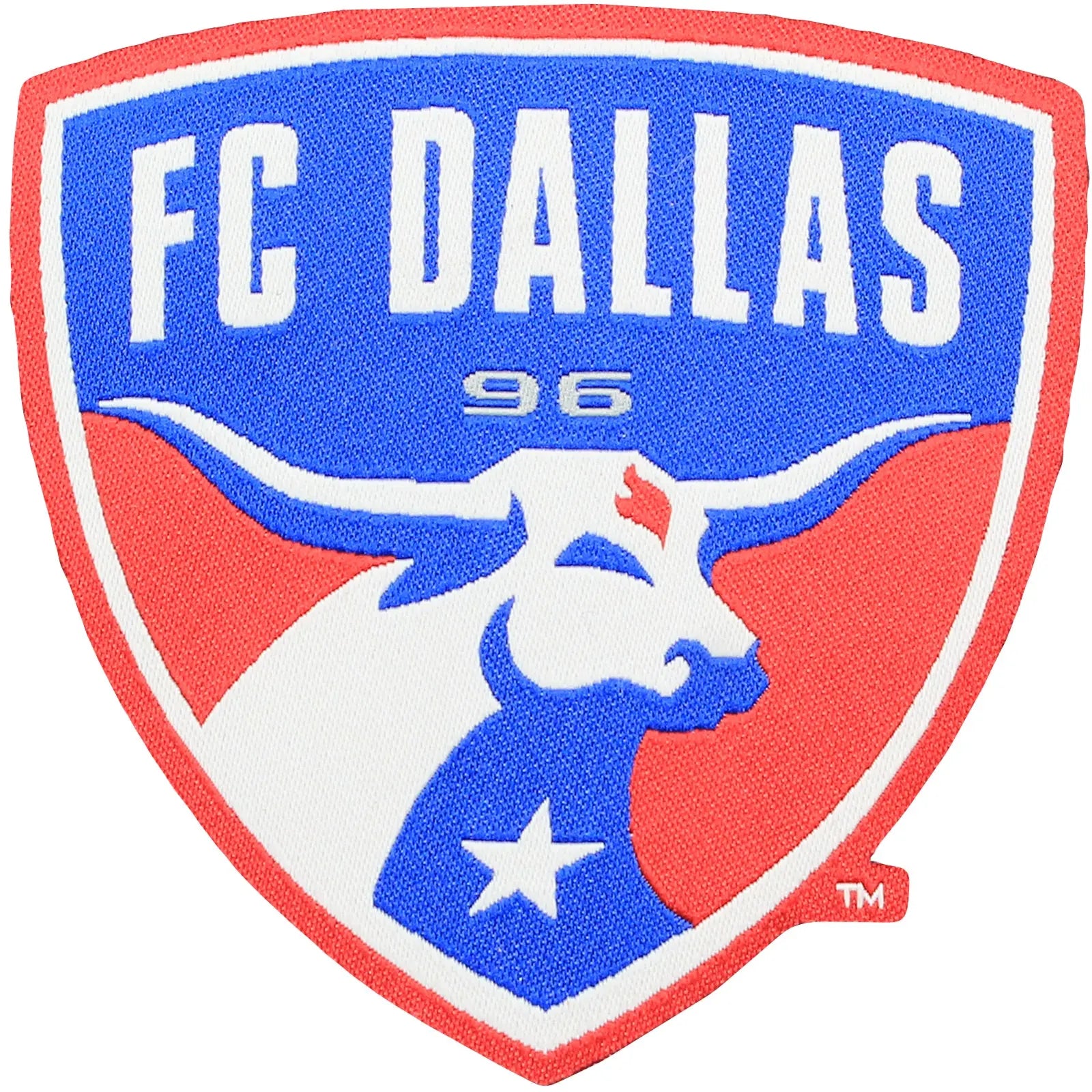 FC Dallas Primary Team Crest Pro-Weave Jersey Patch, Red