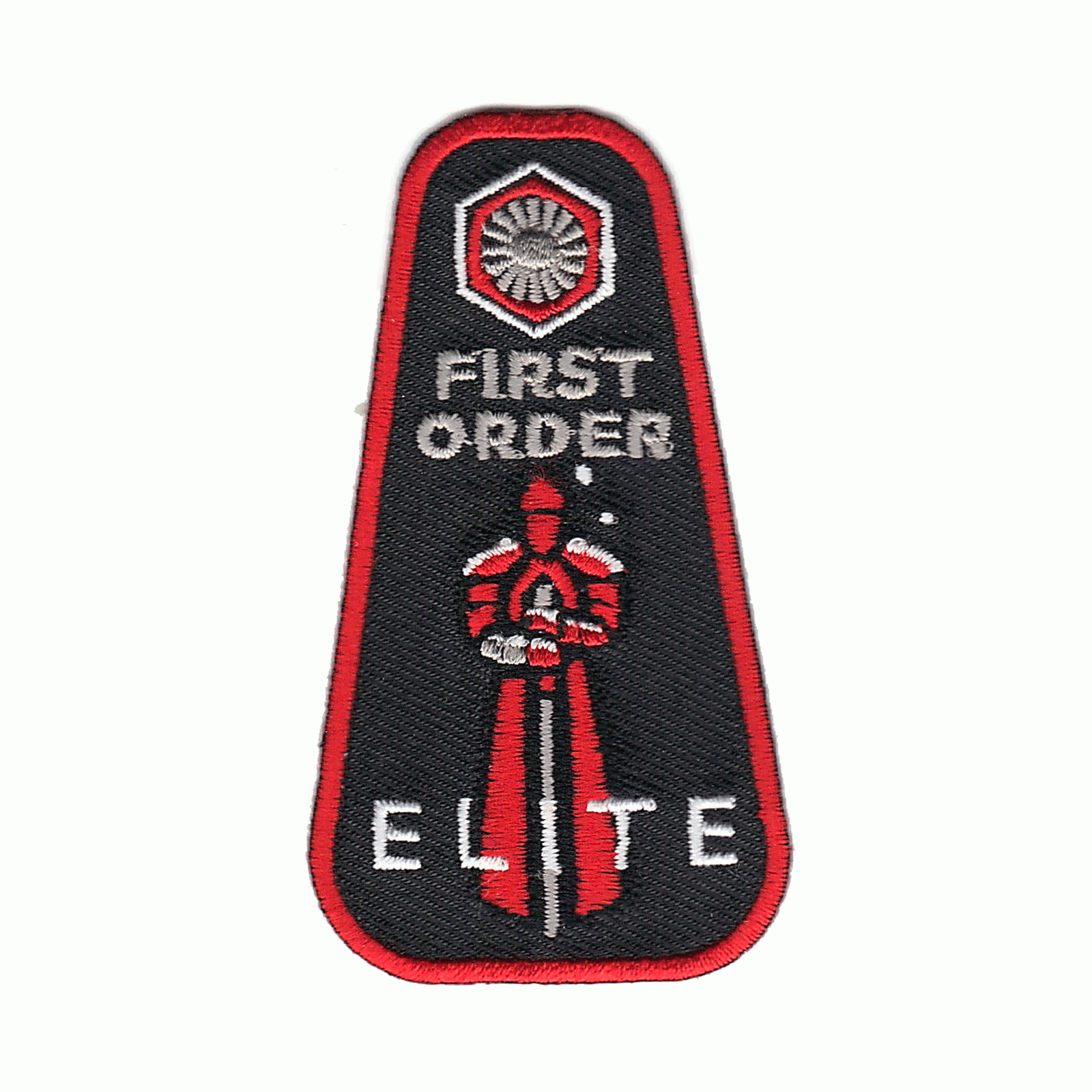Star Wars The Last Jedi 'First Order Elite' Logo Iron On Patch