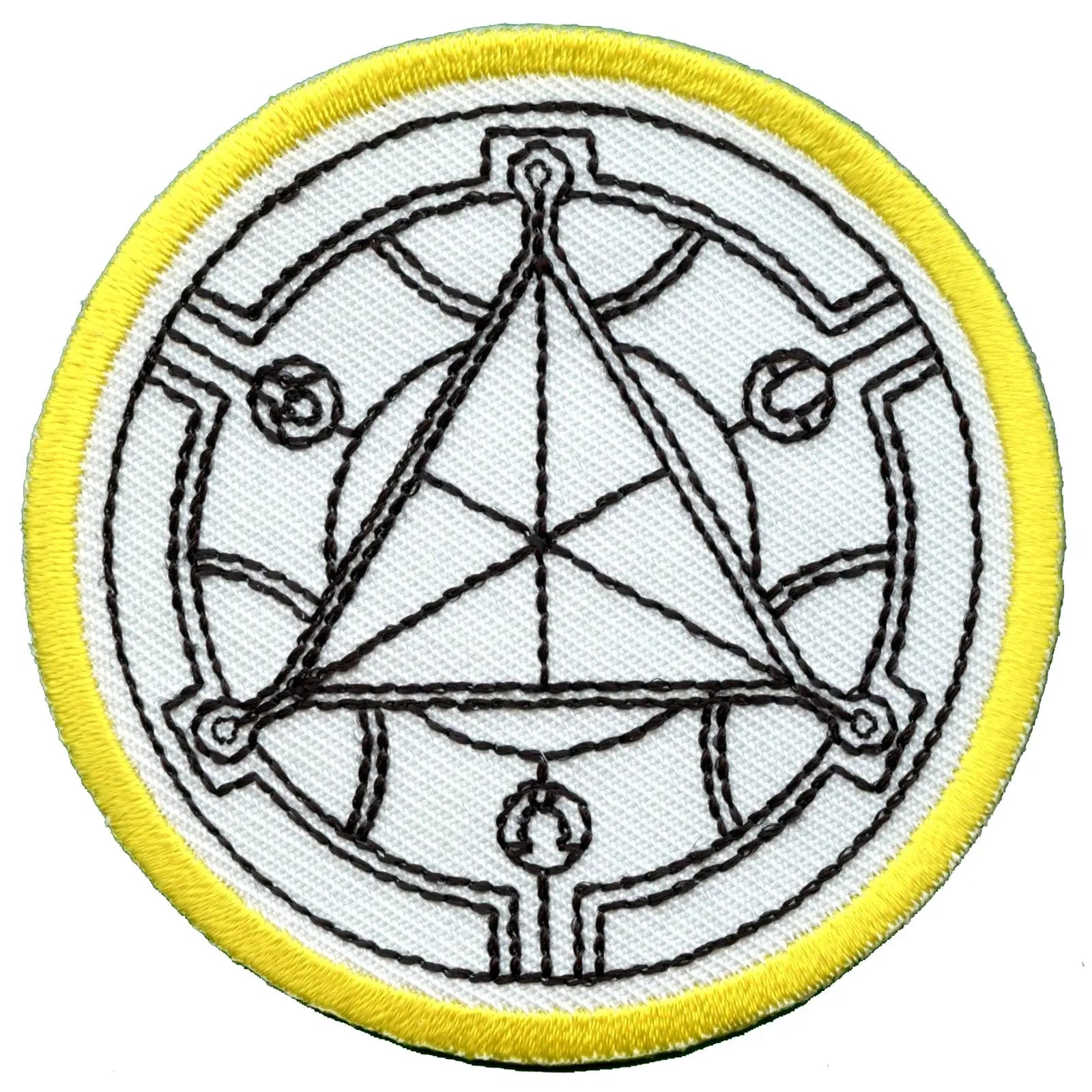 Fullmetal Alchemist Majhal Round Embroidered Patch