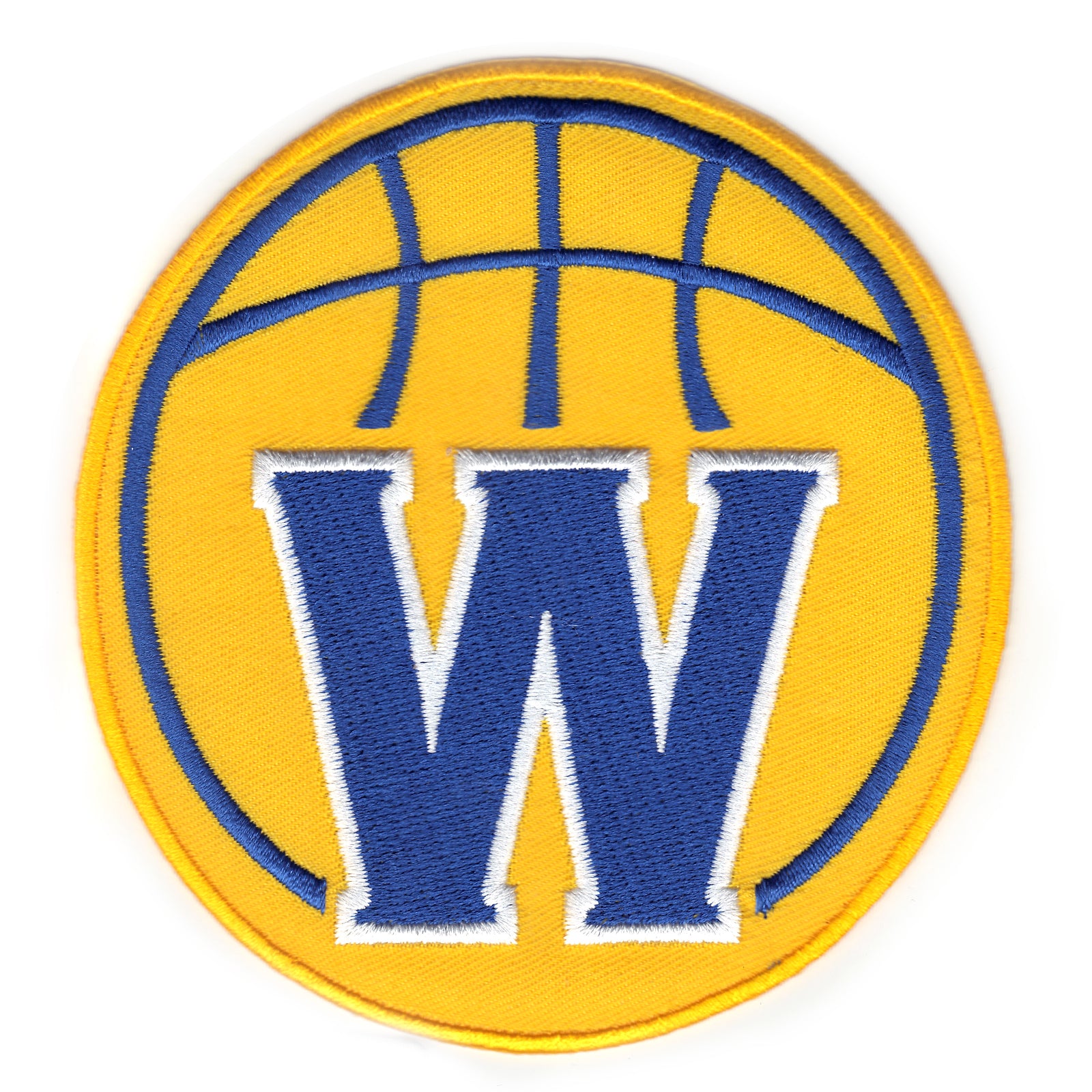  Official Golden State Warriors Logo Patch Large