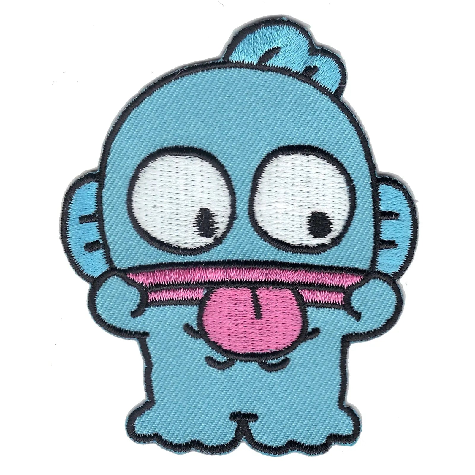 Hello Kitty Hangyodon Iron On Embroidered Patch