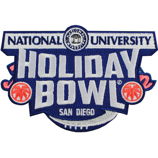 National University Holiday Bowl Jersey Patch Nebraska vs. USC (2014)
