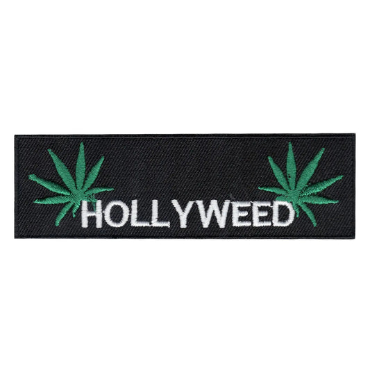 Hollyweed Iron On Embroidered Patch 