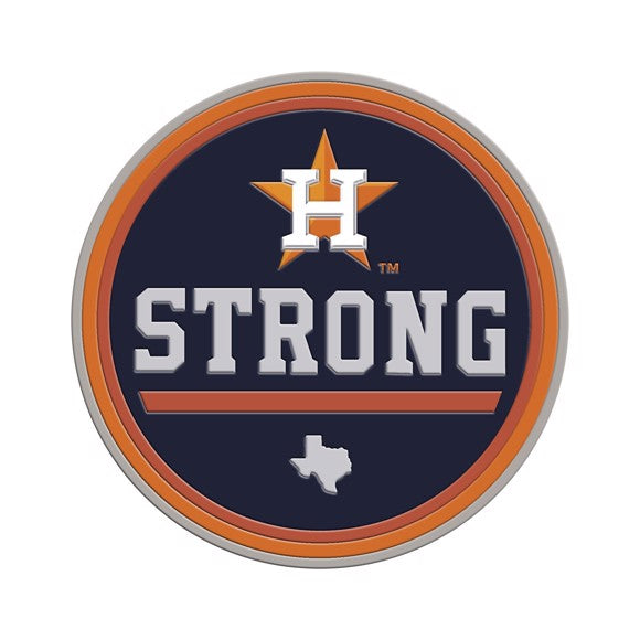 Houston Astros Color Car Emblem