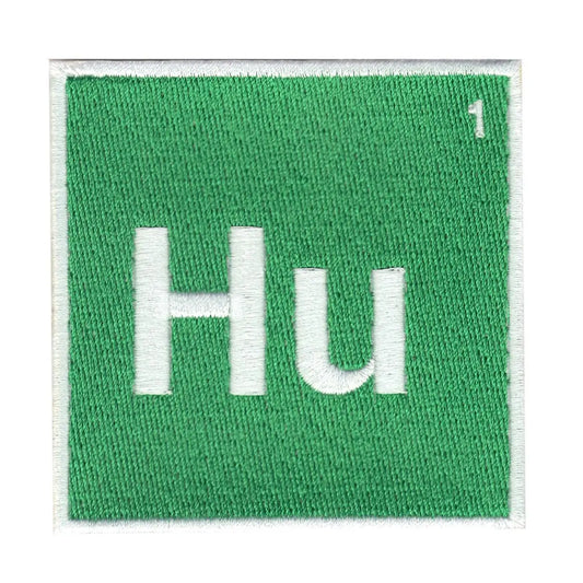 Human Element Embroidered Iron On Patch