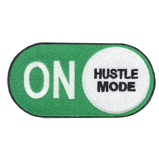 Gary Vee Hustle Mode On Iron On Patch 