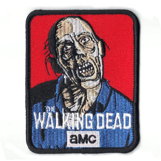 Walking Dead Zombie Embroidered Iron On Patch 