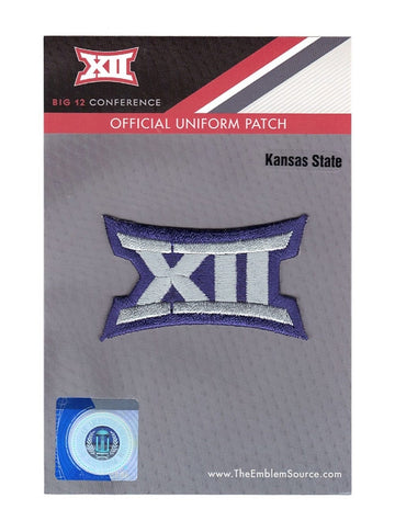 Big 12 XII Conference Team Jersey Uniform Patch Kansas State Wildcats 