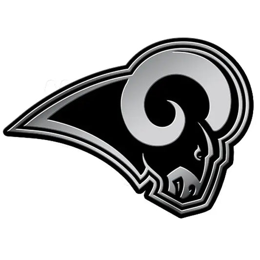 Los Angeles Rams 3D Chrome Auto Emblem RICO 