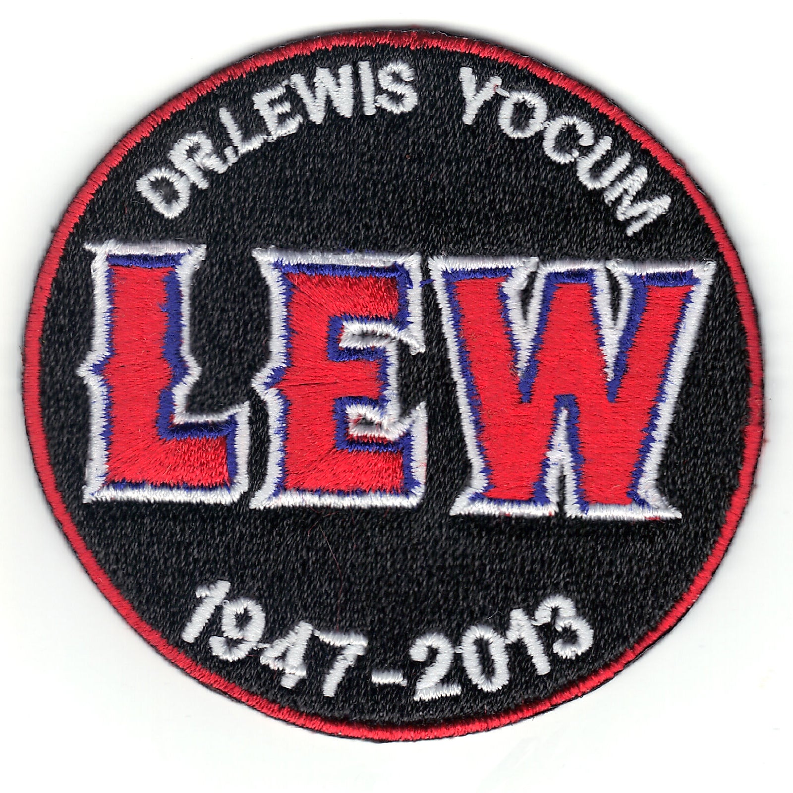 Dr. Lewis Yocum 'LEW' Los Angeles Angels Memorial Sleeve Jersey Patch (2013)