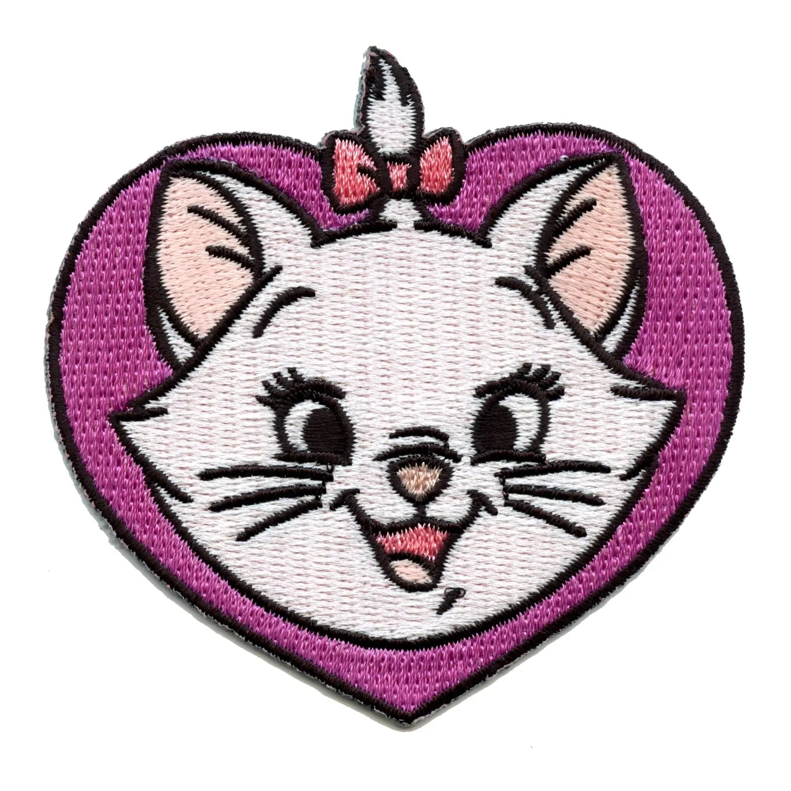 Aristocats Marie With Heart Disney Iron on Patch