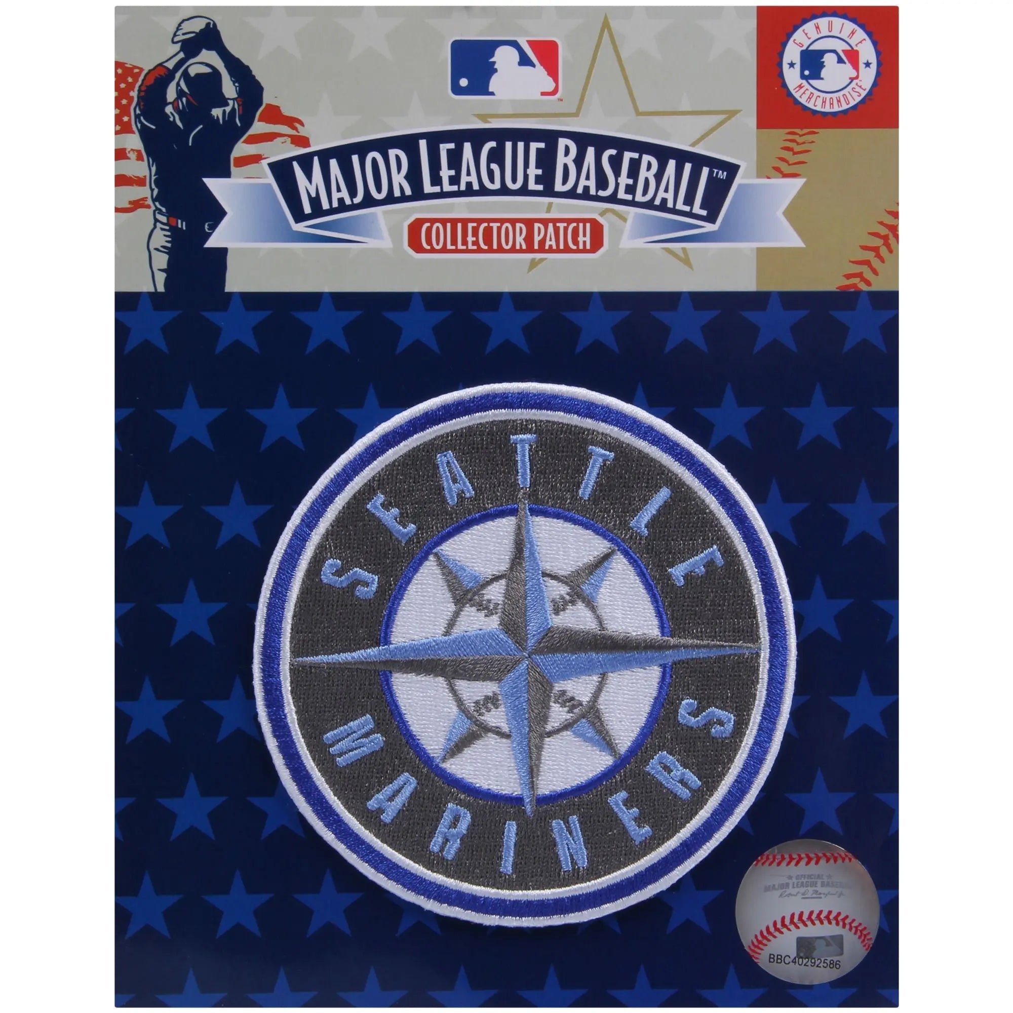 Seattle Mariners Embroidered Team Logo Collectible Patch