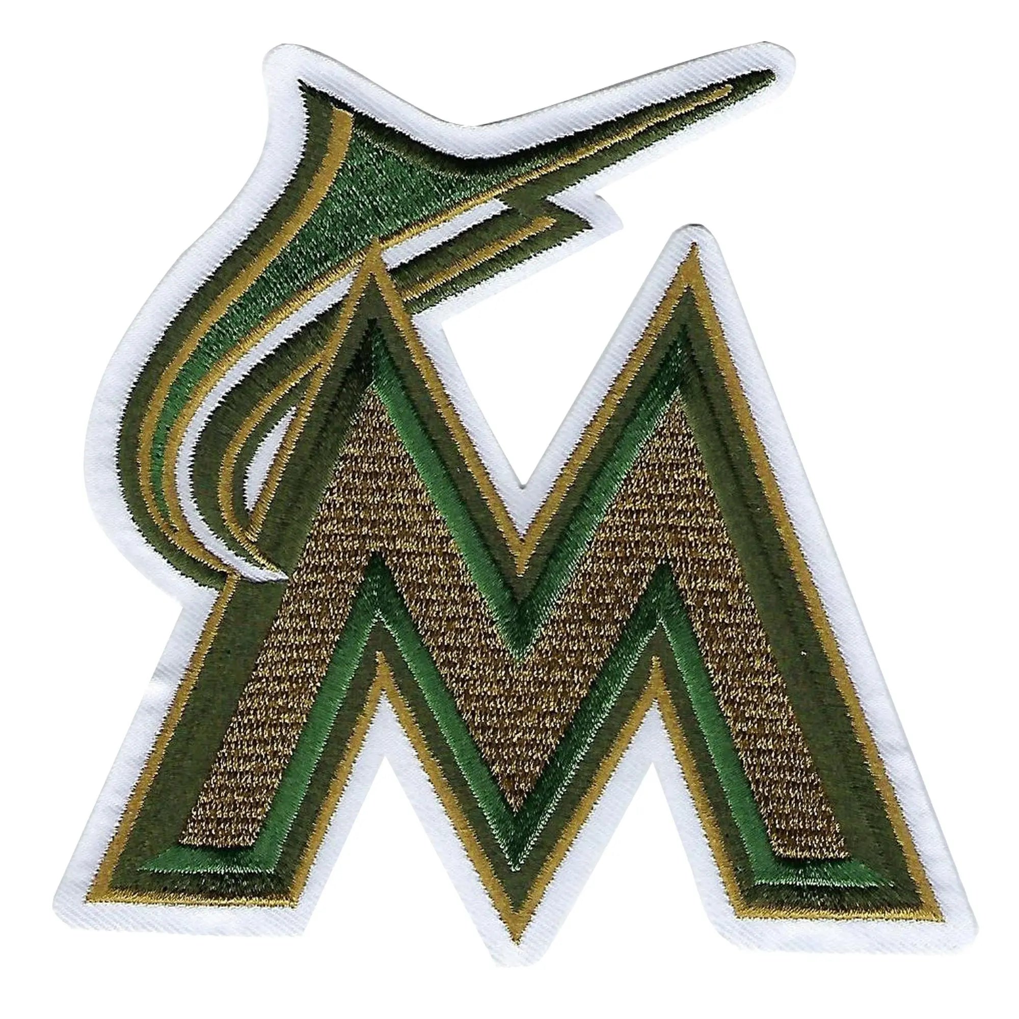 Miami Marlins 2018 Memorial Day USMC Logo Patch