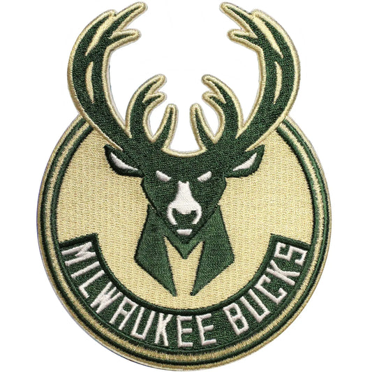Milwaukee Bucks Sticker Iron On NBA Patch 