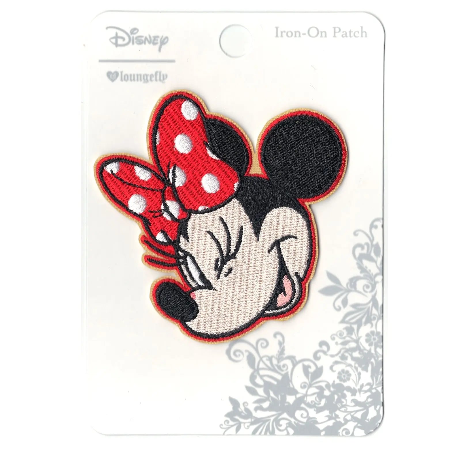 Disney Minnie Mouse Wink Iron on Patch 