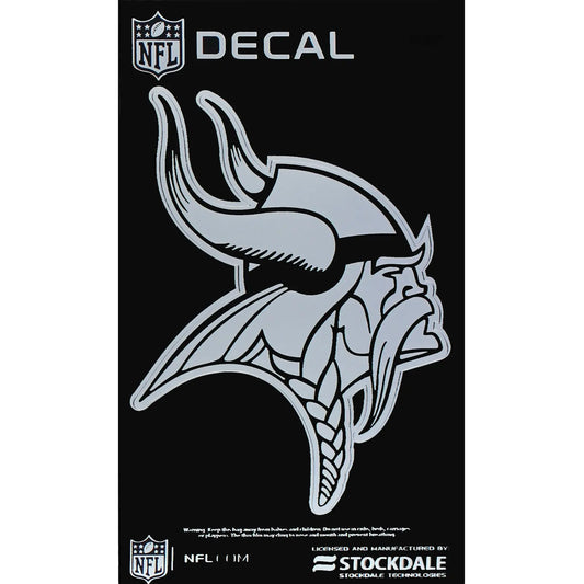 Minnesita Vikings Metallic Chrome Decal 