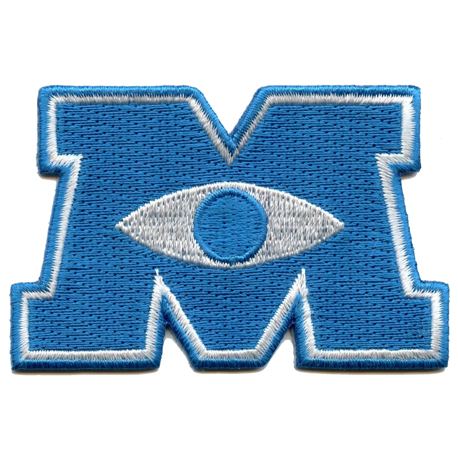 monsters university symbol Monster's Inc. Logo Disney Iron on Patch – Patch Collection