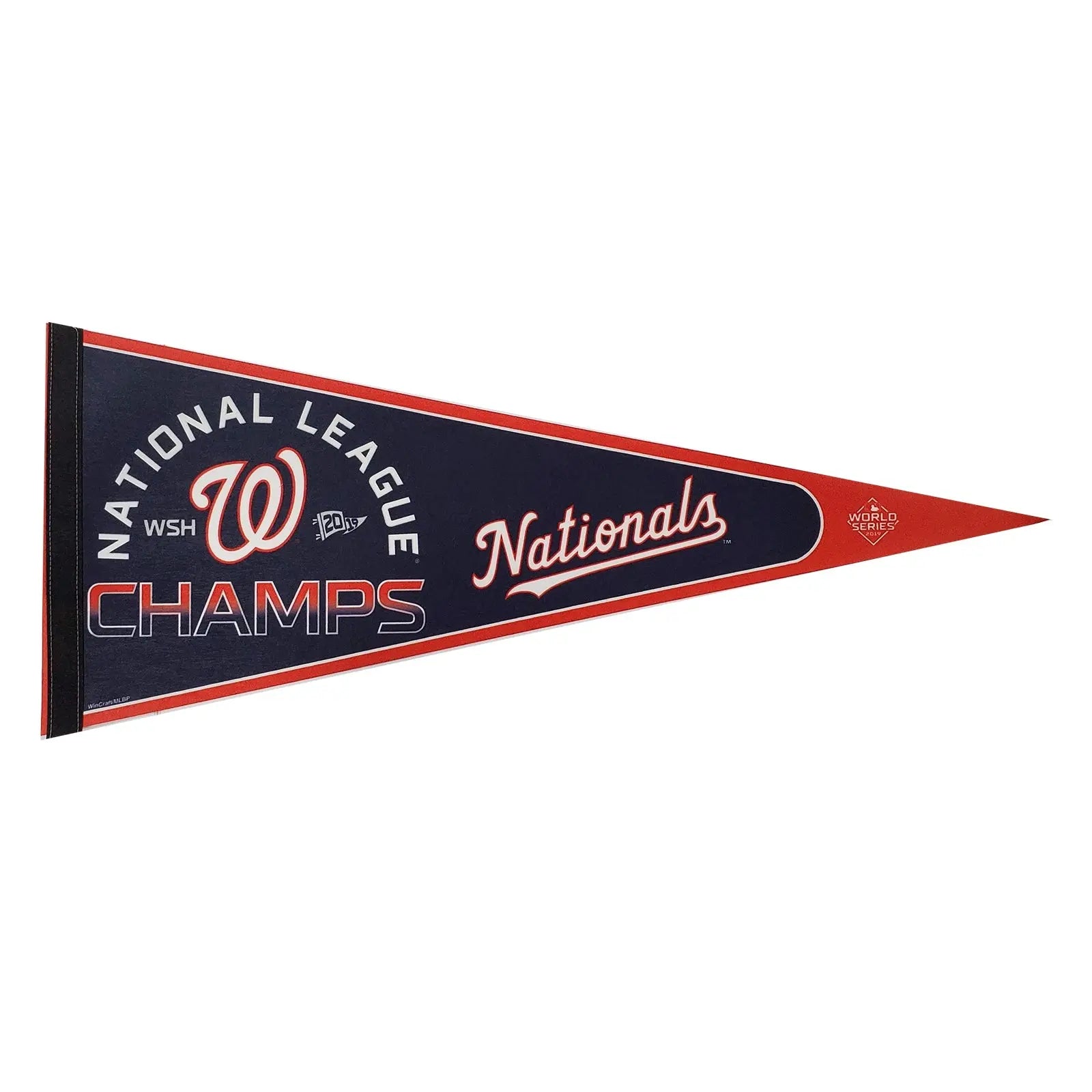 2019 National League Champions Classic Pennant 12" x 30" Washington Nationals