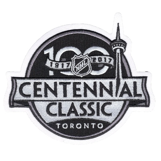 2017 NHL Centennial Classic Game Jersey Patch In Toronto Maple Leafs 