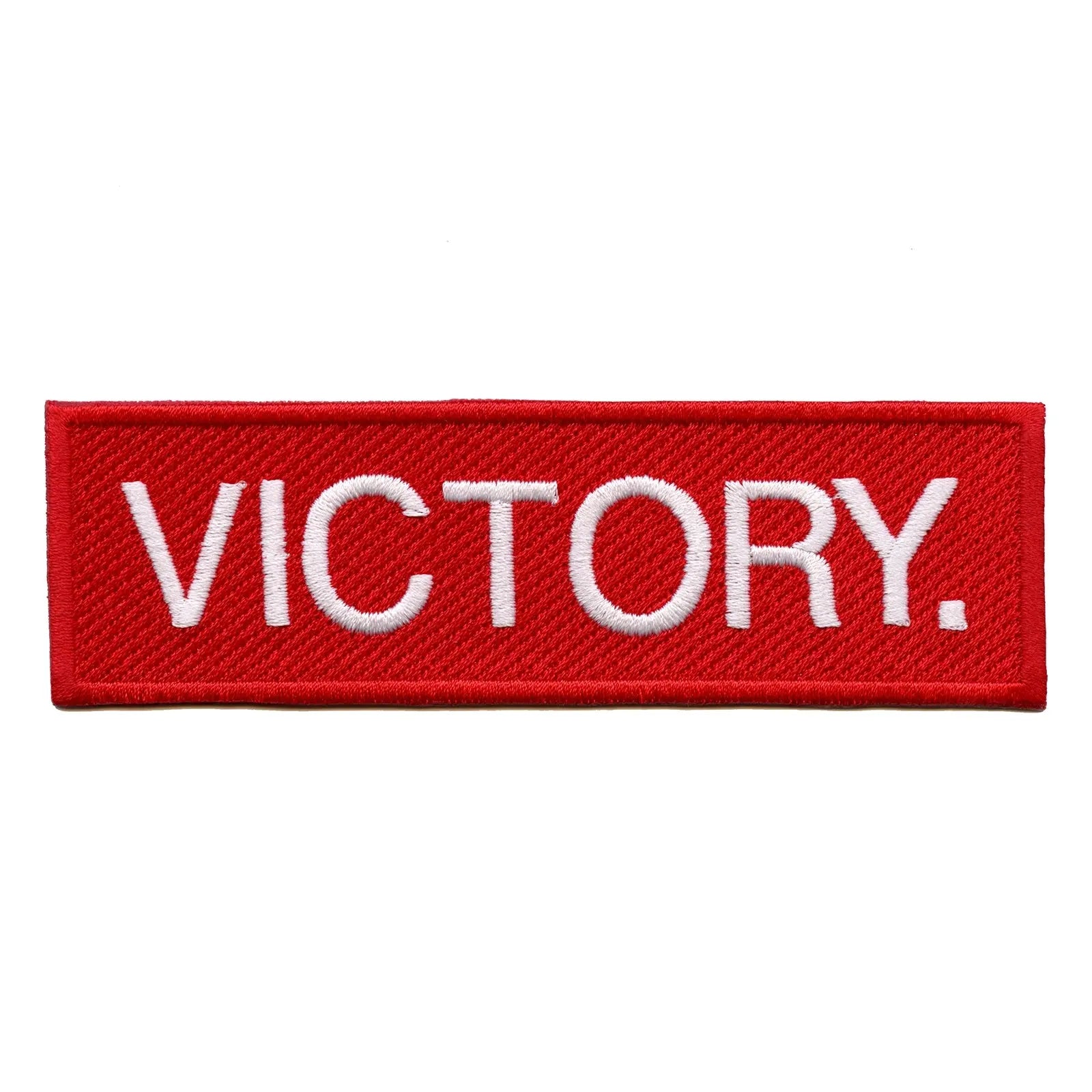 Nipsy Victory Hussle Red Box Embroidered Logo Iron On Patch