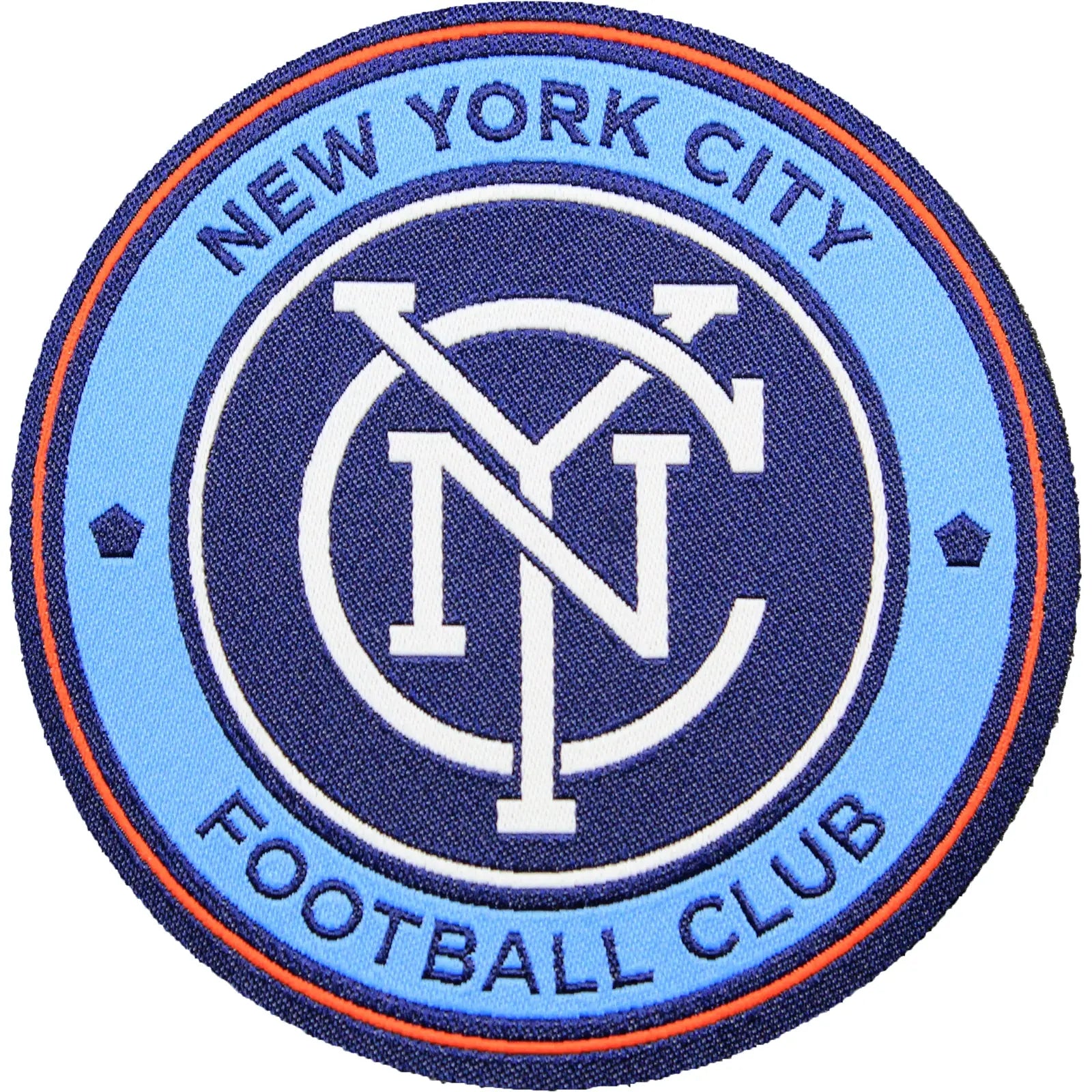 New York City FC Primary Team Crest Pro-Weave Jersey Patch