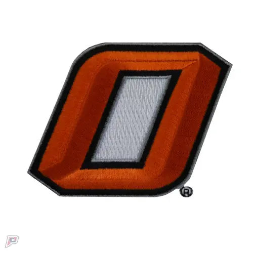 Oklahoma State Cowboys O Logo Iron On Embroidered Patch Medium