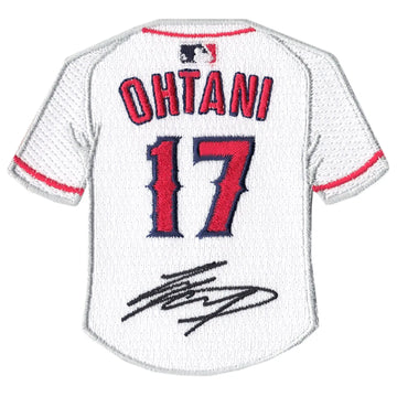 2018 Shohei Ohtani Los Angeles Angels Jersey With Signature Fan Patch 