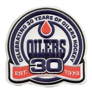 2008-09 Edmonton Oilers 30th Anniversary Patch 