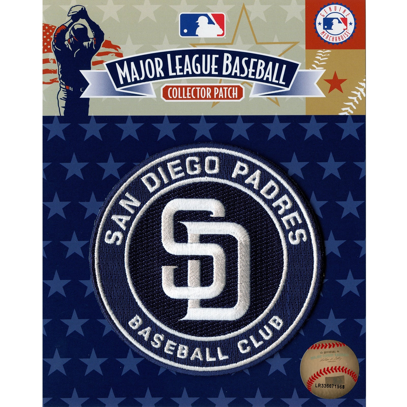 San Diego Padres 2012 Primary Logo Collectible Patch