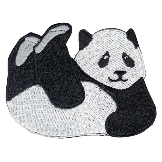 Panda Embroidered Iron On Patch 