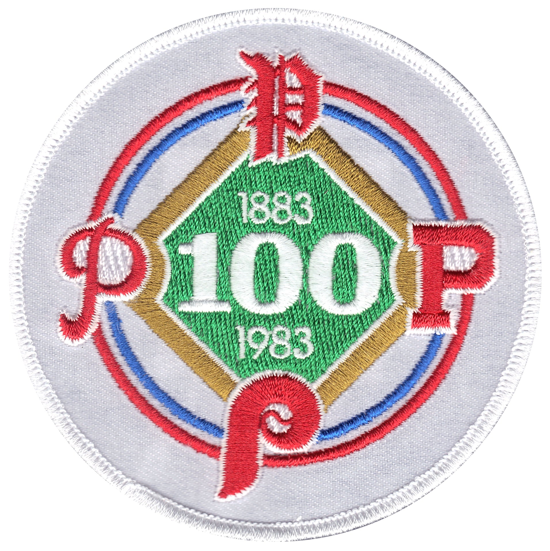 1983 Philadelphia Phillies 100th Anniversary Patch
